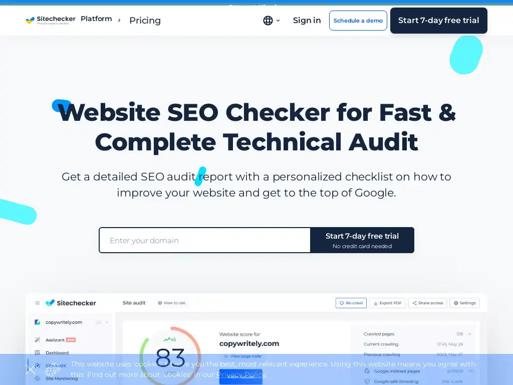 Photo of resource Sitechecker Pro